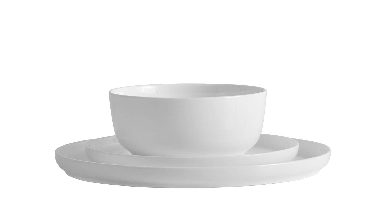 Mikasa 5266100 Samantha Chip-Resistant 16 Piece Set, Service for 4 White