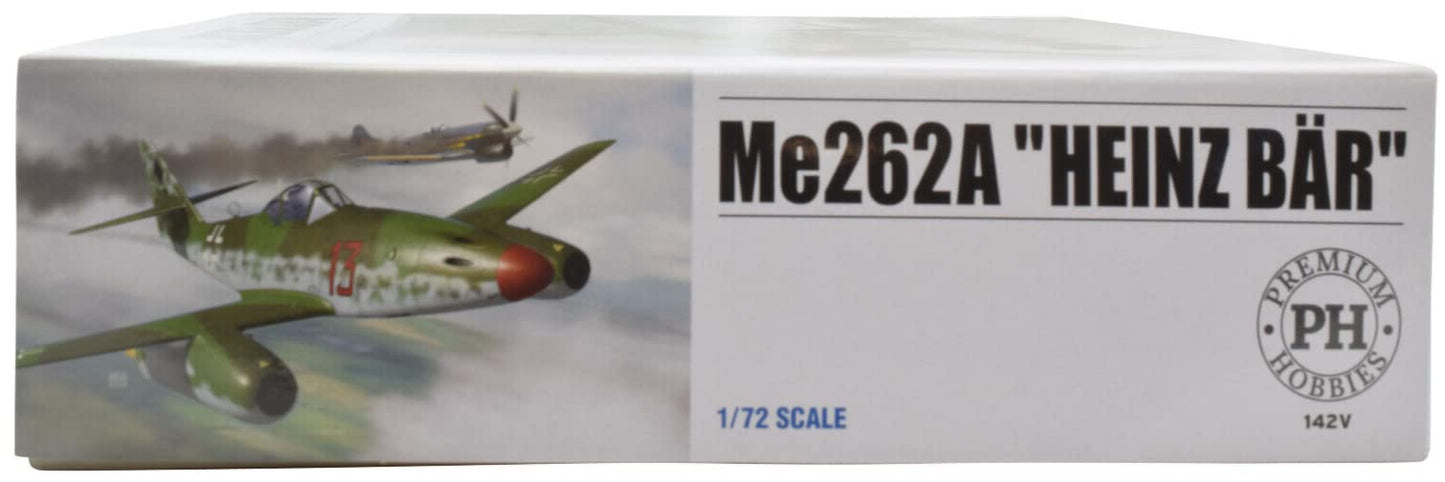 Premium Hobbies Me262A Heinz Bar 1:72 Plastic Model Airplane Kit 142V