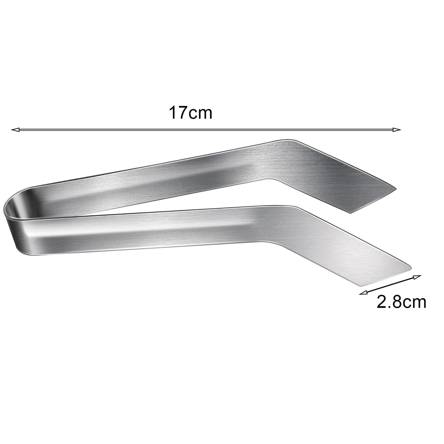 Seedling Transplant Tongs, 6.7 Inch Stainless Steel Gardening Plants Seedling Transplant Tool, Rustproof Mooth Handle Remove Transplant Pliers for Reducing Root Damage (6.7 inch)