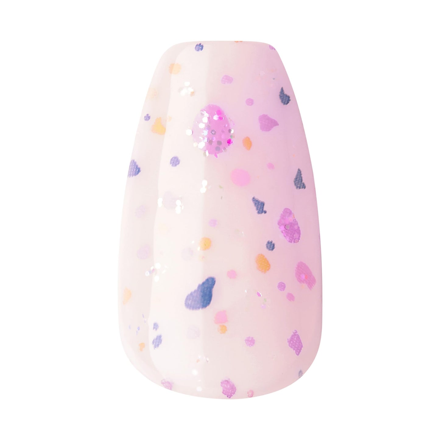 KISS imPRESS Press-On Manicure Fake Nails, Medium Coffin, All I Want, Purple, Comfortable, Super Hold Adhesive, No Glue/Polish, Chip Proof, No Dry Time, Smudge Proof, Waterproof | 30 Count (Pack of 2)