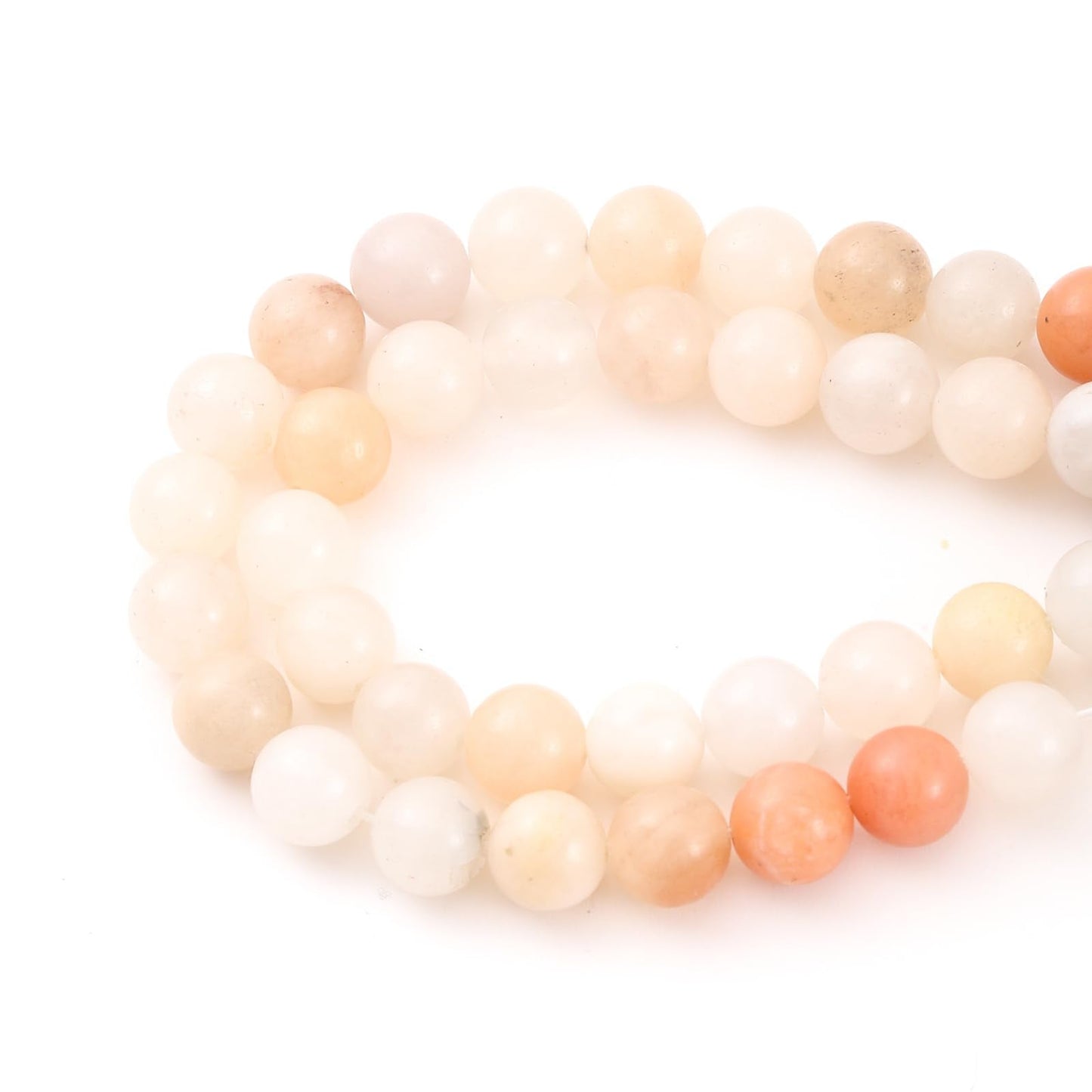 6mm 60pcs DIY Natural Pink Aventurine Stone Beads Round Healing Crystal Gemstone Loose Beads for Jewelry Making Handmade Bracelet Necklace