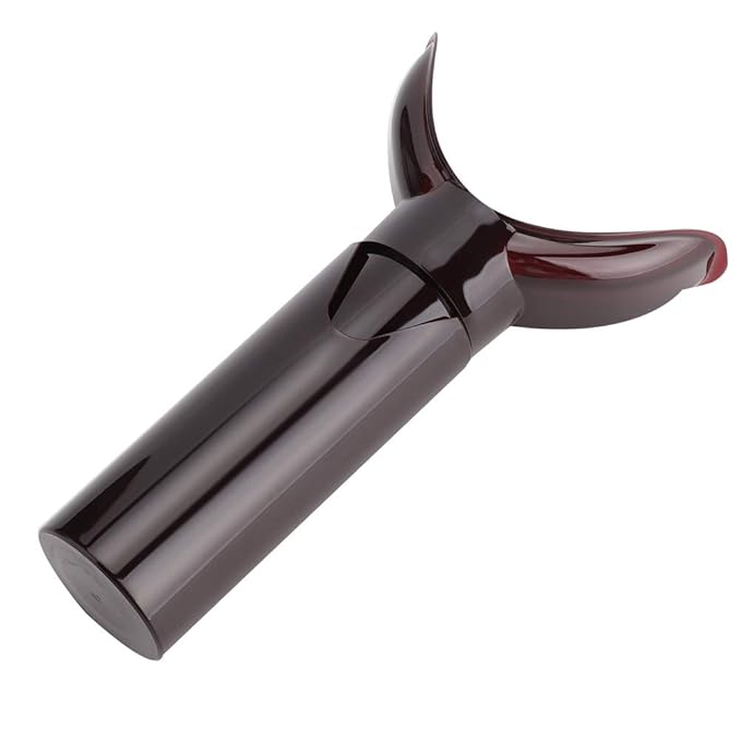 Lip Plumper Device, Portable Lips Enhancer, Lip Vacuum Suction Device Lip Plumping Tool Lip Trainer, Manual Enhancement Accessory Lips Beauty Tool(Dark Red)