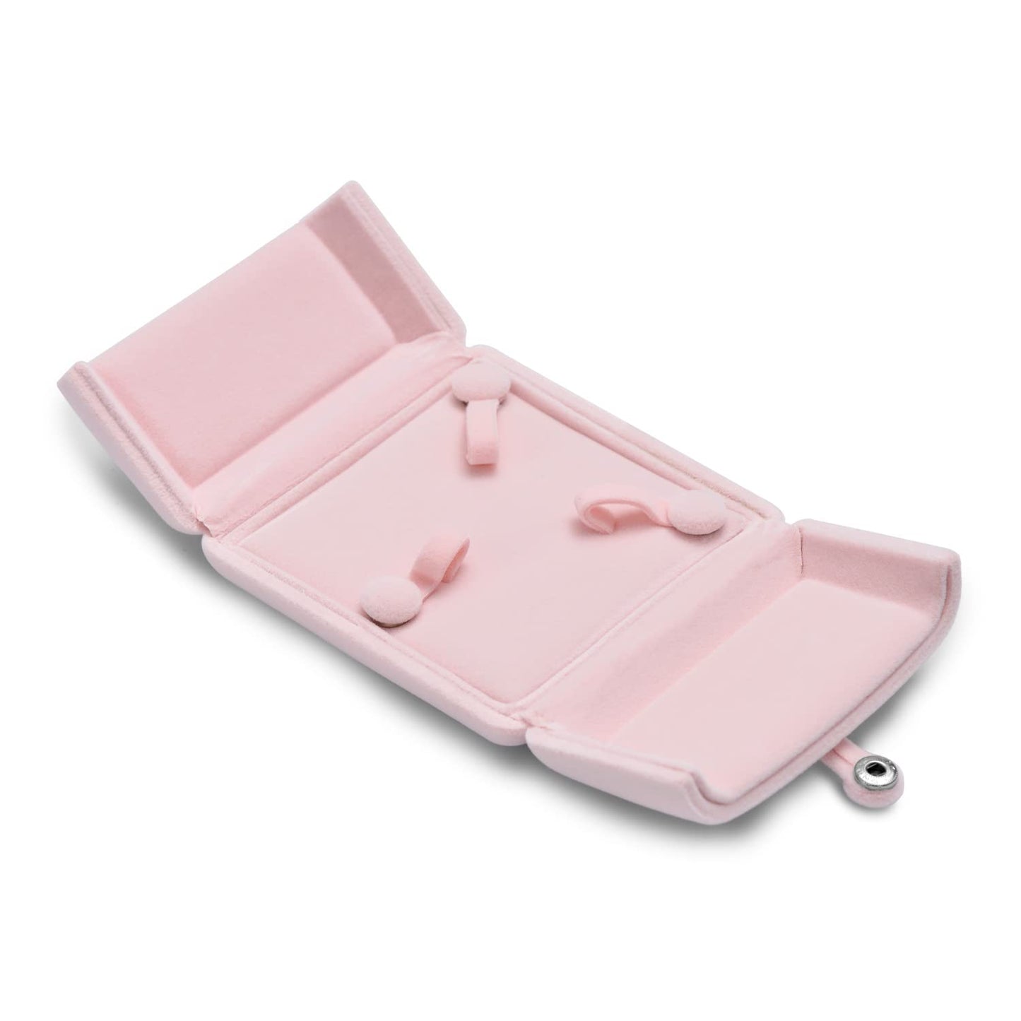 Oirlv Pink Velvet Bangle Gift Box Bracelet Storage Case Jewelry Gift Boxes