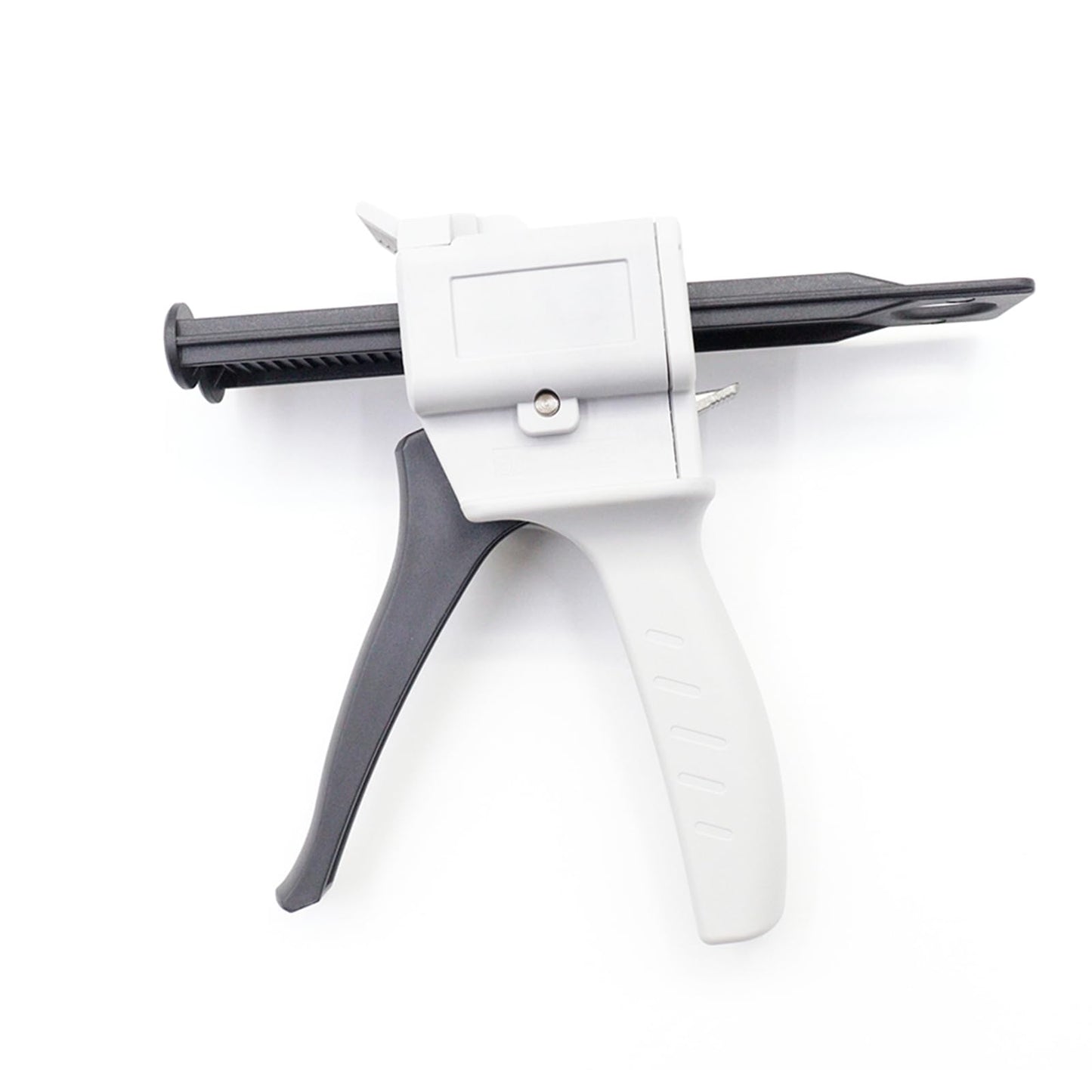 Dispensing gun 50ml two-component glue gun 1:1/2:1 epoxy glue gun epoxy gun, suitable for 1:1double cartridges, with 8pcs mixing nozzle (2:1 Dispensing gun)