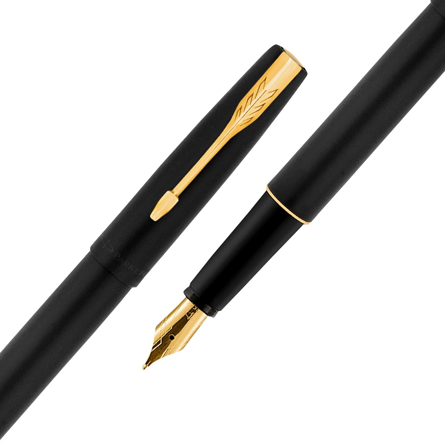 Parker Frontier Matte Black GT Fountain Pen - Fine Nib