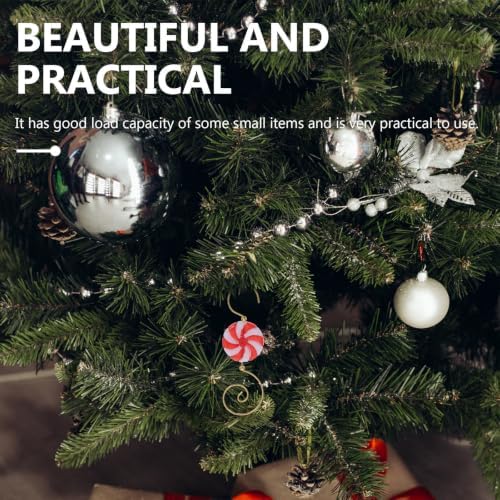 BESPORTBLE 20pcs Creative Windmill Candy Ornament Hook, 7.8cm Iron Pp