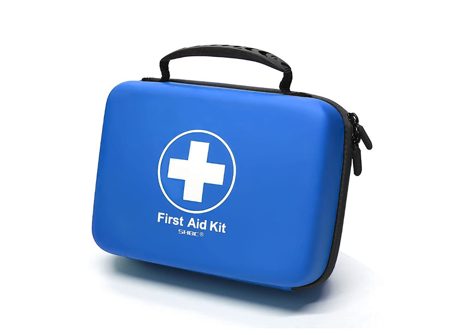 SHBC Waterproof First Aid Kit (228pcs) with All Basic or Advanced Supplies You Need. Suitable for Emergencies at Home or Outside, Travel, Home, Camping, Blue