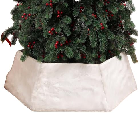 Christmas Tree Collar，Stand Up Tree Skirt，Christmas Tree Ring，Decorative Tree Base Cover for Christmas Decoration in Supermarkets, Hotels, Storefronts, Homes, and Other Places (MRLBSE)