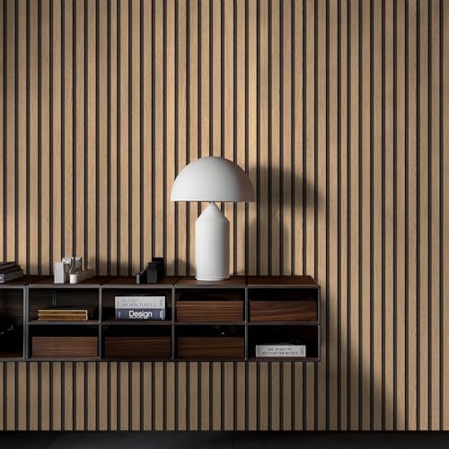 myforHD Wallpaper Peel and Stick Wood Grating Stripe Self-Adhesive Wallpaper Faux Wood Contact Paper Wood Slats Self Adhesive Wall Paper PVC Vinyl Film Removable Waterproof 17.3" x 118" - color: Wood E, size: 17.3" x 118.1"