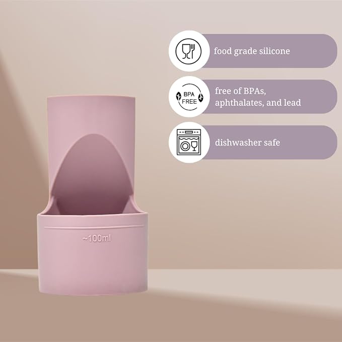 kozēpee Fertility No-Mess Ergonomic Pee Cup, Reusable Urine Cup for Ovulation, Pregnancy, & Home Fertility Tests, Easy to Use & Clean