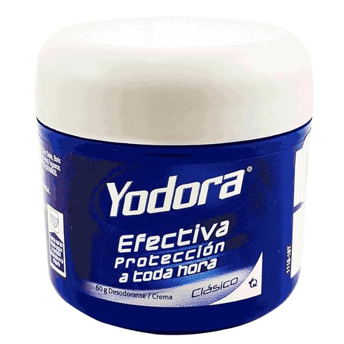 Yodoraa Classic Deodorant Maximum Protection - Aluminum Free, Unscented Cream Deodorant, Pack of 2 (60g/2.11oz & 32g/1.12oz)