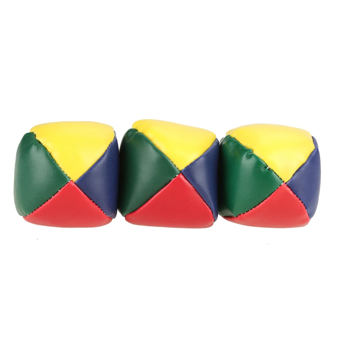 GLOGLOW Nan Baby Toy Balls Set, PU Leather Lightweight Juggling Balls for Toddlers, Fun Learning Prop for Circus Beginners with Soft Grip and Flexibility Training Children's Outdoor