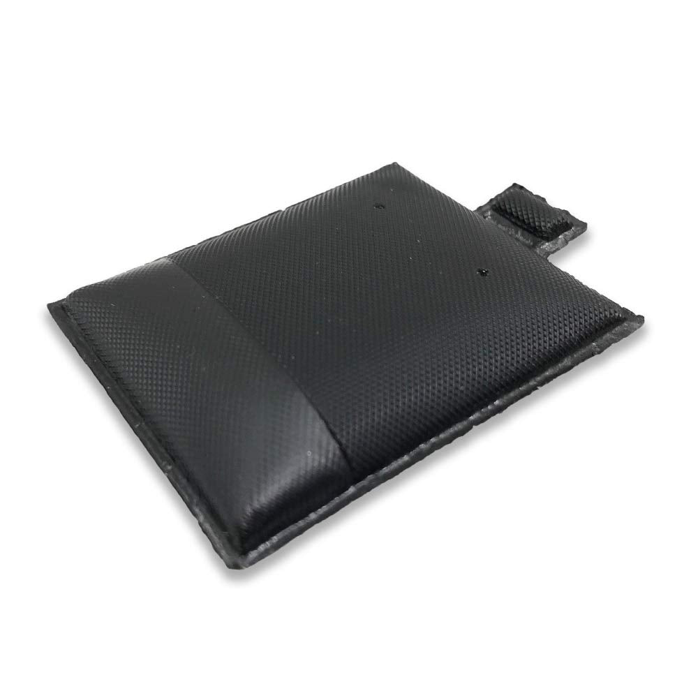 cBox CuteBox 1.5" x 2" Plain Black Puff Pad Earring Card 100pc for Retail, Showcase, Tradeshow, Jewelry Display, Storage, Tabletop, Organization, Jewelry, Clip, Wire, Post Earrings