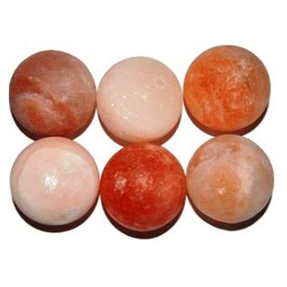 Himalayan Salt Massage Balls – 10 Pack | Natural Pink Salt Massage Spheres for Hot & Cold Therapy, Spa, Muscle Relaxation & Self-Care