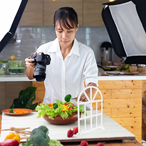 Simulation Window Light Shadow Photography Background Board Reusable Photo Tabletop Backdrops for Food Cosmetics Jewelry Ornaments Makeup Skin Care Small Product B Photobooth Props