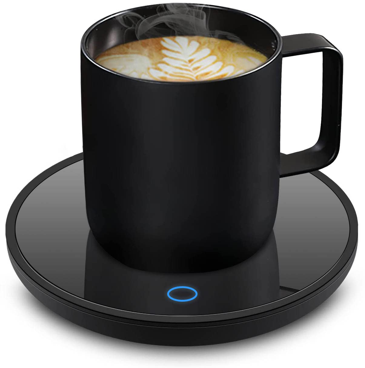 Lesipee Mug Warmer, Coffee Cup Warmer for Desk with Auto Shut Off, Candle Warmer, Electric Beverage Warmer Plate for Tea, Cocoa & Coffee, 2 Temperature Settings, for Office Home