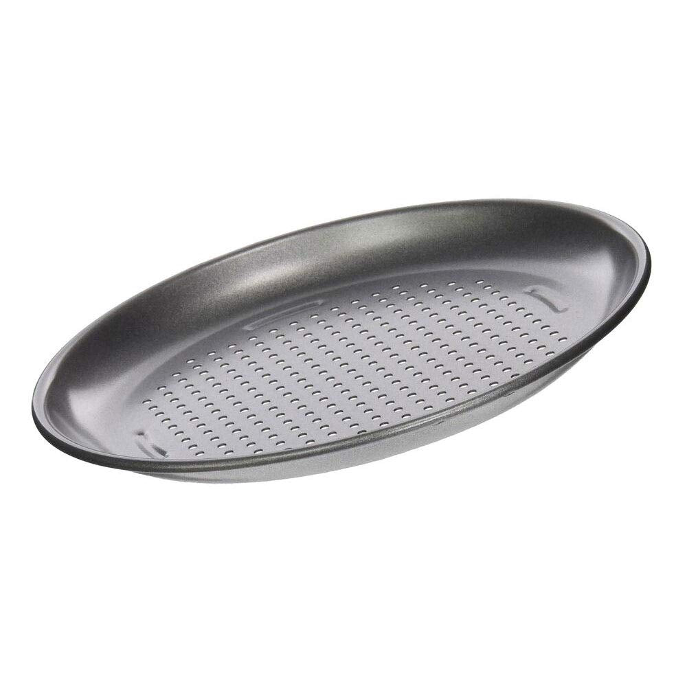 Cuisinart 4 Piece Pizza Pan Set, Mini, Steel Gray