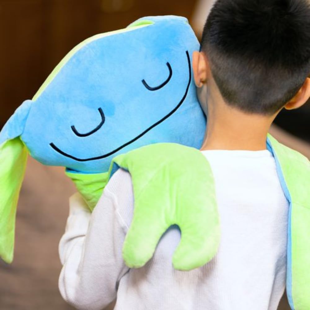 Bumpas Ollo Weighted Plush Toy - Calming, Machine Washable, Realistic Hug - Ages 3 and Up