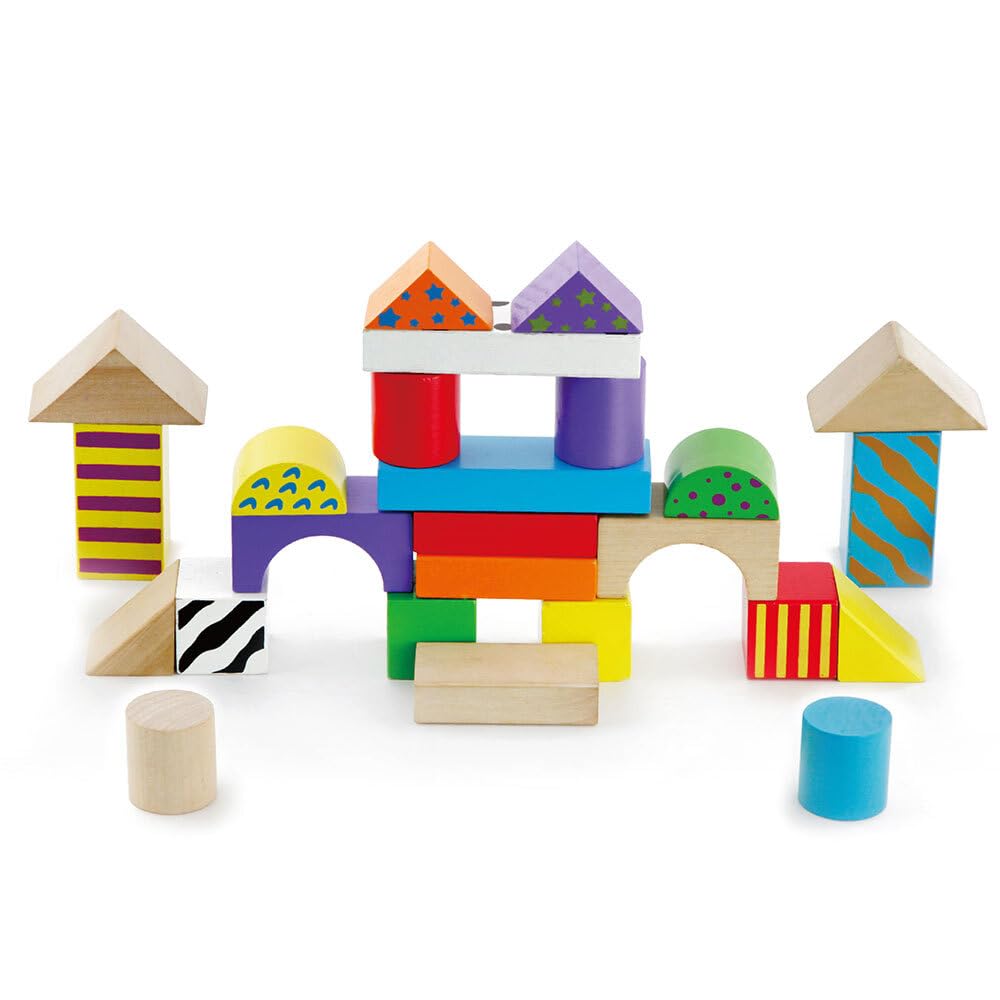 The Original Toy Company 50 Wooden Blocks Tub
