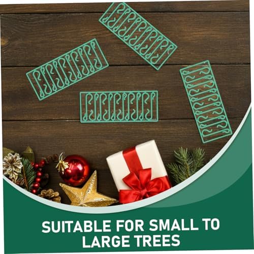 Ipetboom 400pcs Christmas Tree Decoration Hooks Plastic Mini Ornament Hangers for Xmas Baubles Wreaths and Home Seasonal Decor