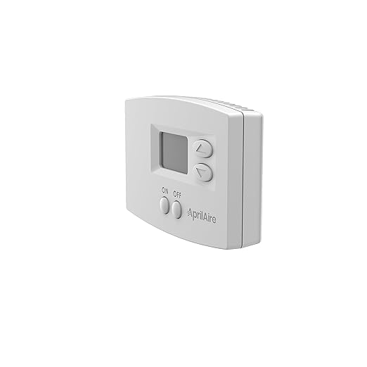 AprilAire 65 Manual Digital Whole-House Wall Mounted Humidifier Control Humidistat for AprilAire Whole-House Humidifiers, Low Voltage 24VAC