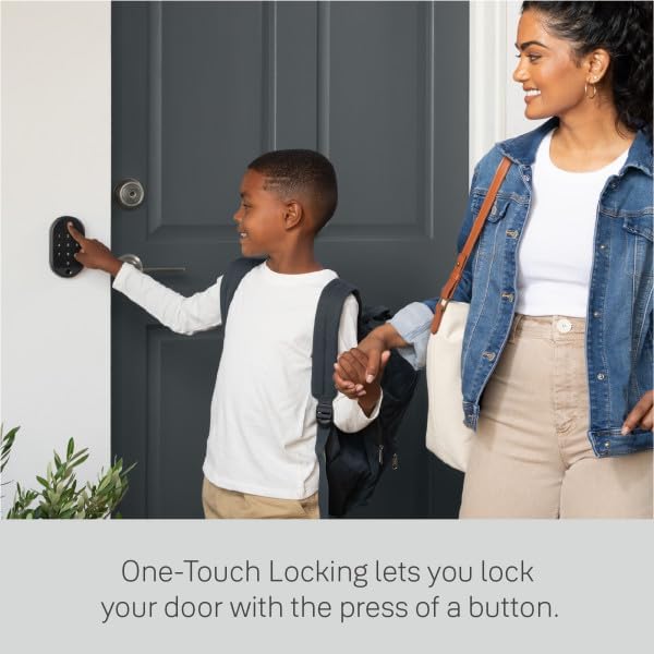 Yale Keypad Touch, Fingerprint Door Lock, Keyless Entry, Smart deadbolt, Pin Code Entry - Does Not Include Required Smart Lock
