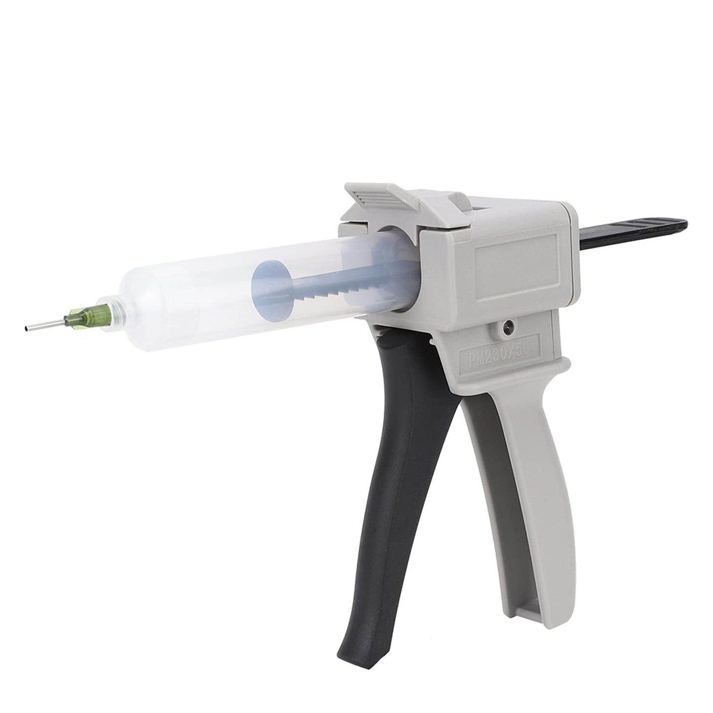 Dispenser Glue Gun, 30ml Manual Dispenser Glue Gun Plastic Manual Single Tube Handle Tool for Pressing Squeezing