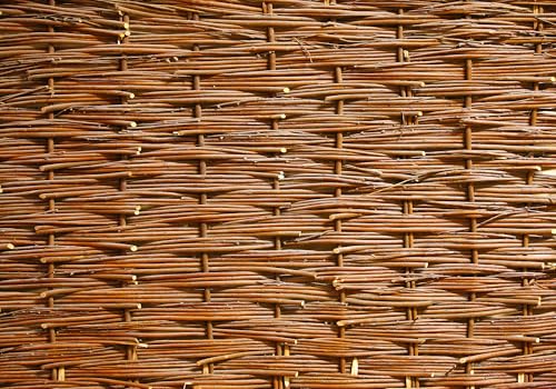 Natural Brown Wicker Rattan Weave Backdrop Handwoven Basket Texture Background for Bohemian Party Decorations Tropical Home Wall Decor Photo Studio Props 5X5ft Fabric - size: 5X5ft