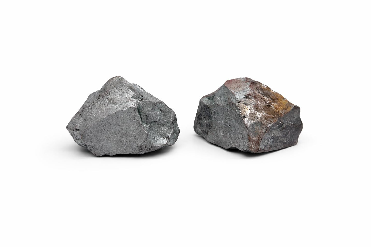 Healing Crystal Stones, 1.25-2.0" Large Reiki Healing Gemstones Natural Tumbled Polished Stones for Energy Witchcraft Therapy Meditation Pack 2 (Hematite)