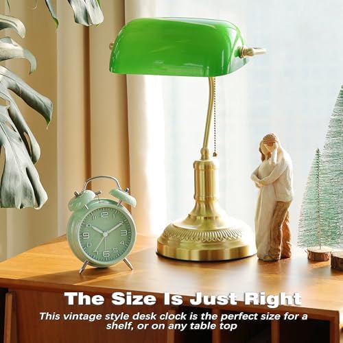 AYRELY?? Super Loud Alarm Clock for Heavy Sleepers Adults, Metal 4.5 Inches