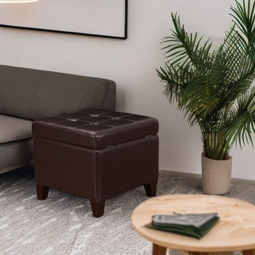 18 inch Square Storage Ottoman
