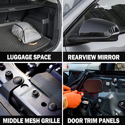 30pcs Door Trim Panel Panel Retainer Clips Compatible with GM Chevy Buick GMC Jimmy Pontiac 10153057(8mm Hole)