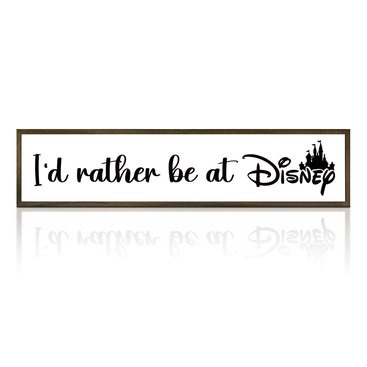 Box Wood Plaques Desk Décor, Freestanding Decorations Sign, Small Wood Signs, Farmhouse Inspired Desk, Home Wall Decor Wood Framed