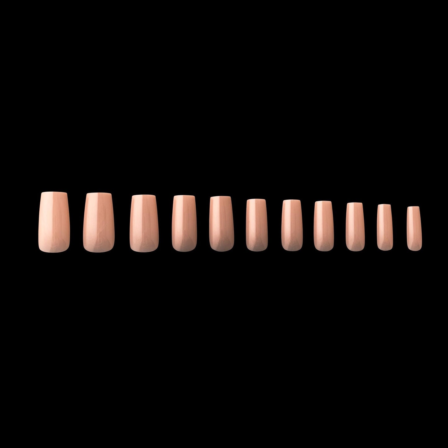 Apres Neutrals Gel-X Lila Box Of Nail Tips, 11 Sizes 00-9, Soft Gel Nail Tip Box, Nail Extensions (150pcs) (Natural Square Medium, 150pcs)