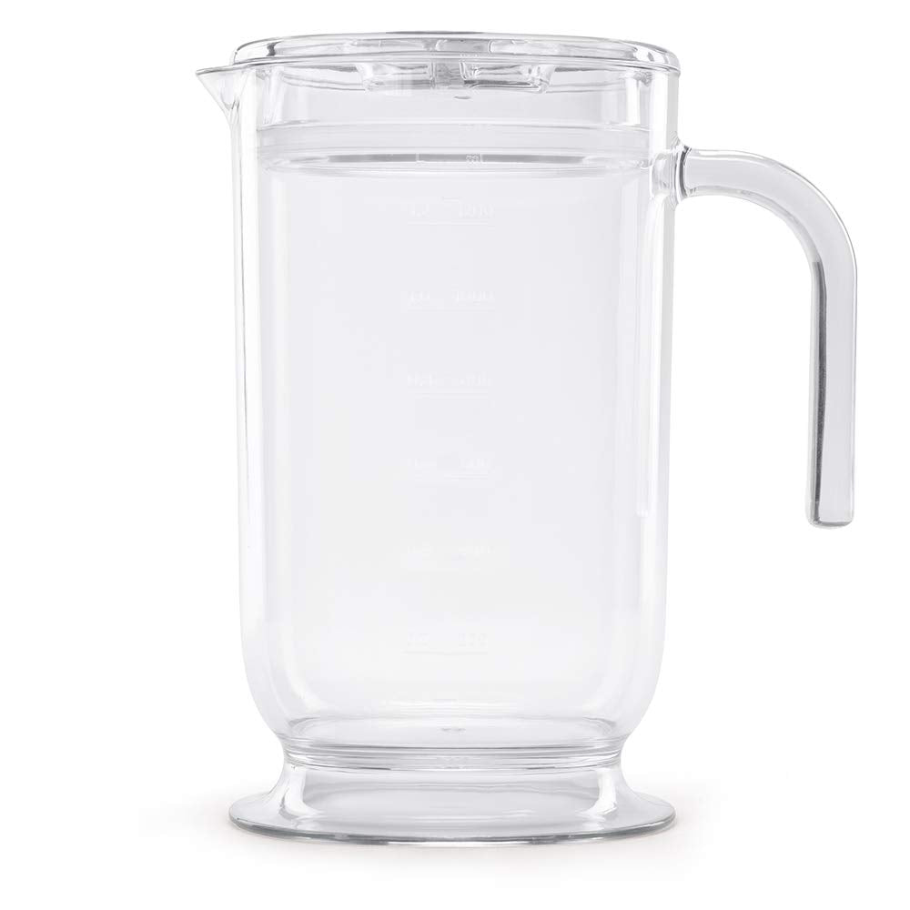 SMEG Handheld Immersion Blender with Beaker, Chopping Bowl w/Lid, Wire Whisk, 5 Speed Controls, made with Stainless Steel Blades and Ergonomic Design (Cream)