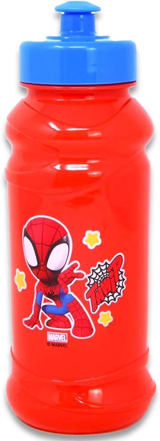 Spiderman Lunch Box Set for Boys - Marvel School Supplies Bundle with Spiderman Insulated Lunch Bag, Water Bottle, Stickers, More | Spiderman Lunch Container