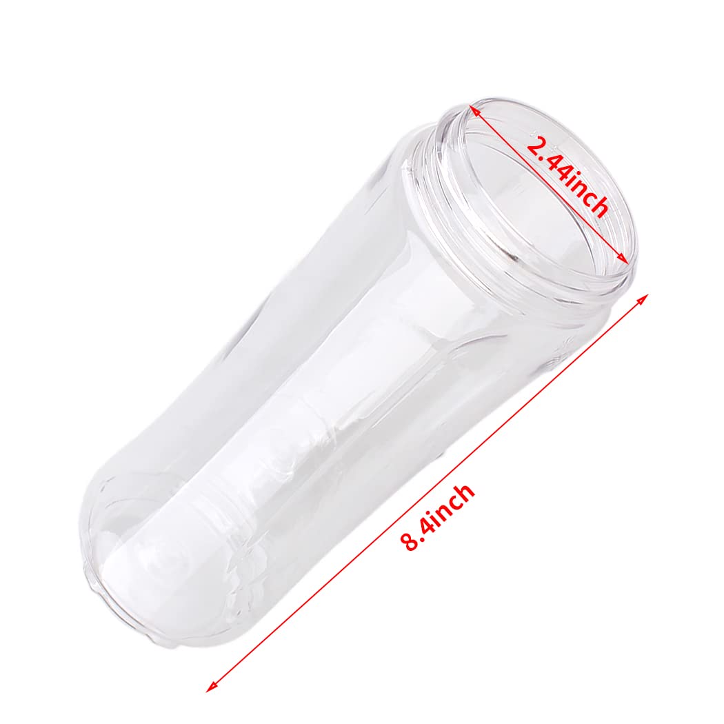 Veterger Replacement Parts 2 pack 20oz Sport Bottle,Compatible with Oster MyBlend Blenders