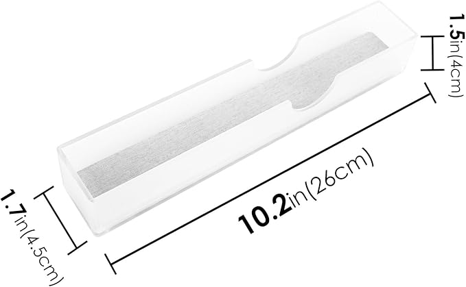 Acrylic Electric Toothbrush Holder with Diatomite Drying Stone, Bathroom Drawer Organizer with Drainage Hole for Tooth Brush, Compatible with Philips, Oral-B (Frosted)