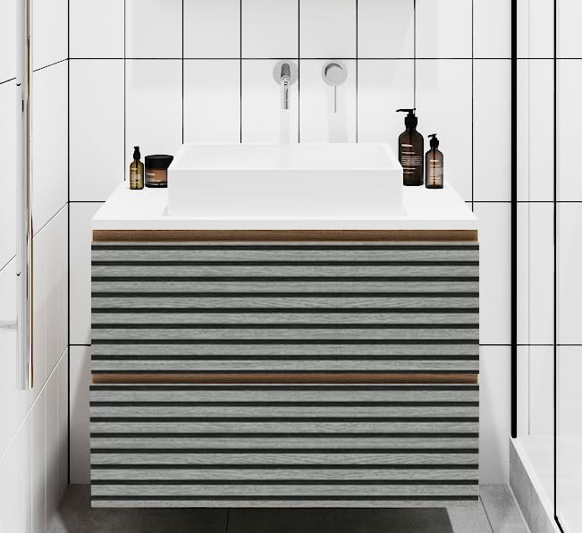 myforHD Wallpaper Peel and Stick Wood Grating Stripe Self-Adhesive Wallpaper Faux Wood Contact Paper Wood Slats Self Adhesive Wall Paper PVC Vinyl Film Removable Waterproof (Wood D, 17.3" x 393") - color: Wood D, size: 17.3" x 393.7"