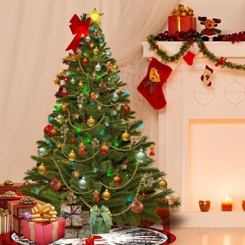 Christmas Tree Skirt 36 Inch Reversible Christmas Tree Mat Christmas Red and Black/Grey and White Buffalo Plaid Tree Skirt for Holiday Party Indoor Outdoor Christmas Winter Tree Mat Decoration