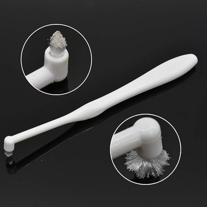 Angzhili 9-Piece Interspace Toothbrush Set - Tapered Orthodontic Brushes for Hard-to-Reach Areas, Gap Toothbrush for Braces, Bridges & Implants
