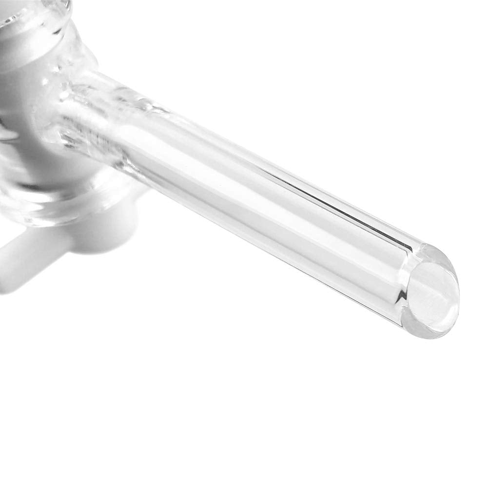 QWORK Separating Funnel with 24/29 Joints and PTFE Plug, 250ml