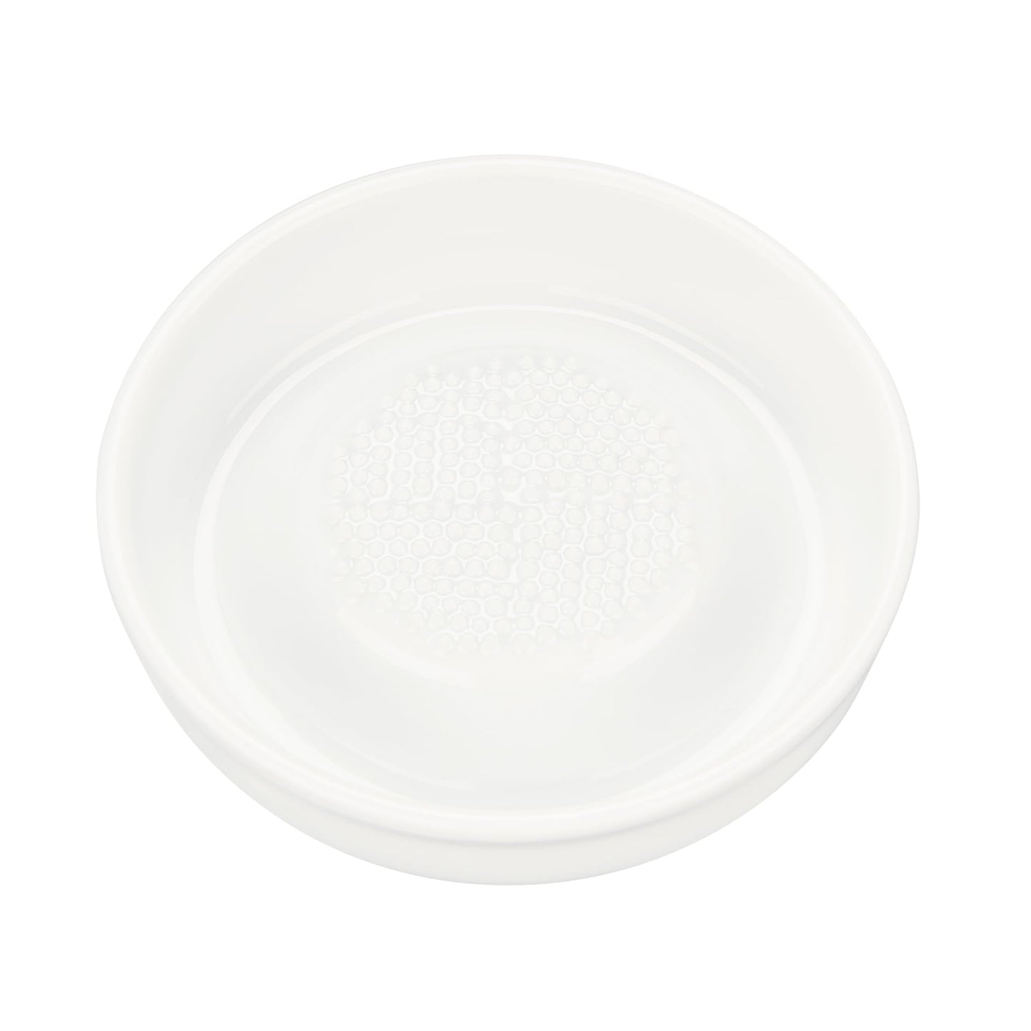 Kyocera 3.5" Ceramic Ginger & Garlic Grater, Small – Fine Zester for Cheese, Citrus, Chocolate & More – Non-Slip, Rust-Proof, Dishwasher Safe