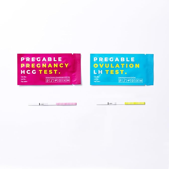 Combo Kit of Ovulation Tests and Pregnancy Tests, OPKs, HPTs (70)