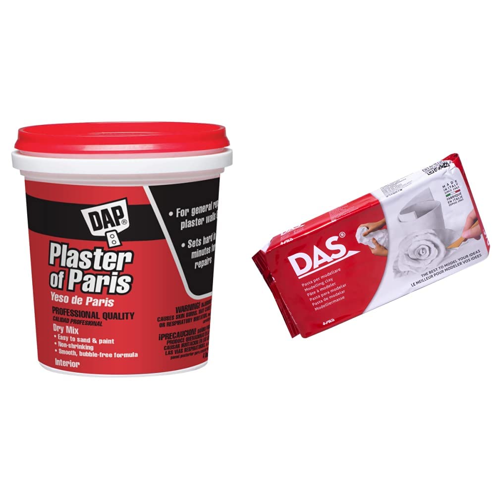 DAP Interior Plaster of Paris and DAS Air-Hardening Modeling Clay