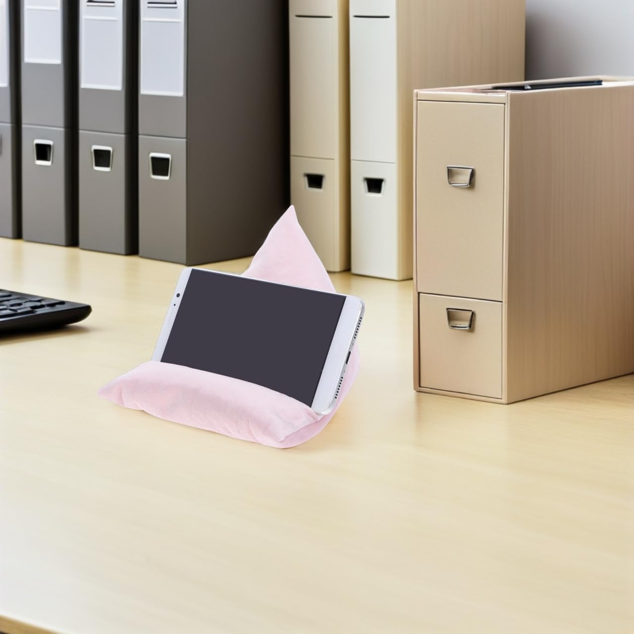 FELTECHELECTR Multi-Angle Tablet Pillow Stand Cushion for Reading Watching Videos and Browsing for Bed Couch Floor Use
