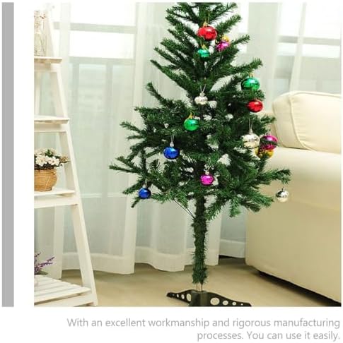 STOBAZA 2pcs Christmas Tree Support Base Bracket for Artificial Trees Stand Holiday Display Easy to Install Xmas Accessory