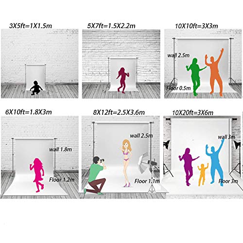 AIIKES 10x8FT Red Brick Wall Photography Backdrop Thin Vinyl Photo Backdrops Background Baby Birthday Party Wedding Graduation Home Decoration Photo Booth Studio Prop Banner 11-506 - size: 10x8ft