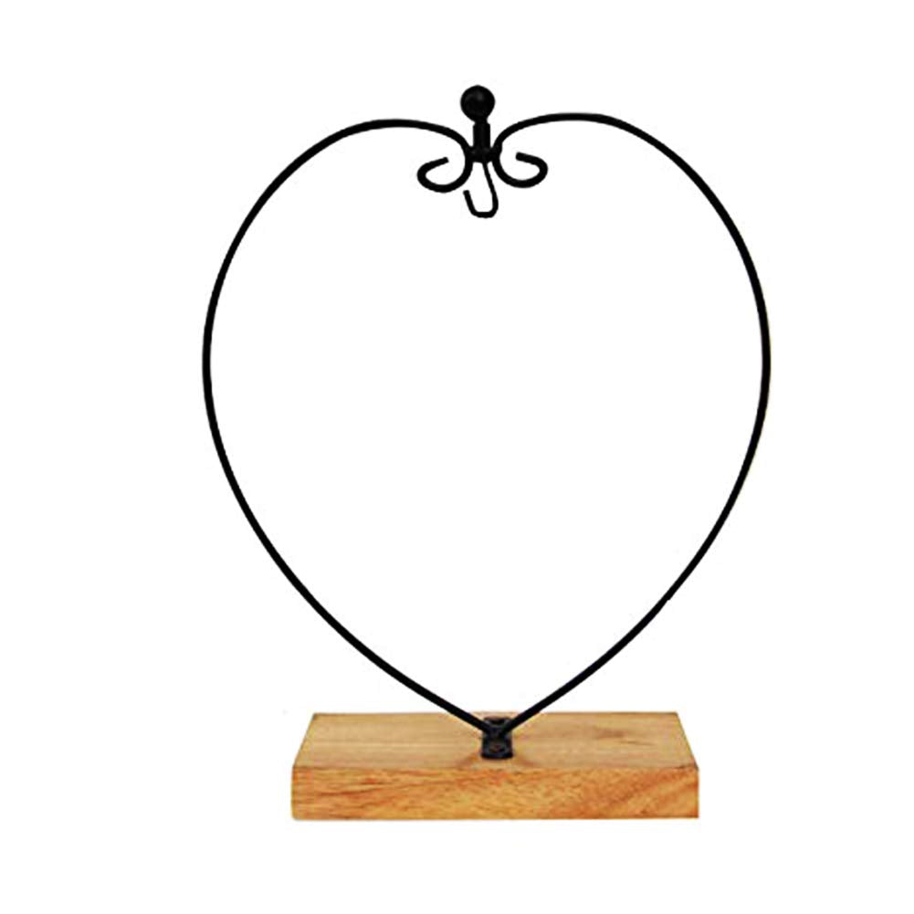 YEARCHY Hanging Ornament Display Rack Stand Hook Chrismas Ornament Party Decoration Holder Pot Hanging Terrarium Home Office Decor Hanger (1, Rectangle)