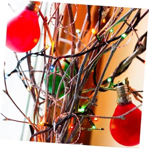500pcs Ornament Snap-Locking Ropes: Cotton Fabric Strings with Snap Clasps - Outdoor Christmas Tree Ribbon Hanger for Porch Lighting Bauble